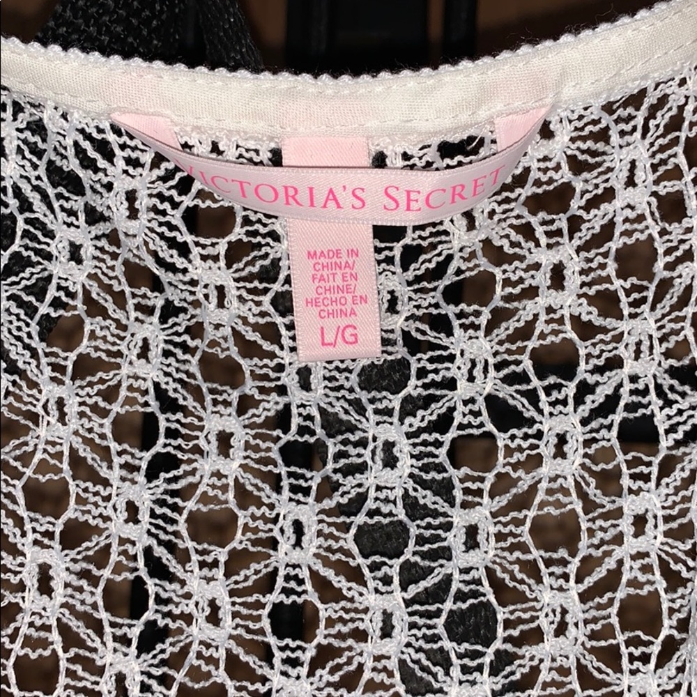 Victoria’s Secret Cream Kimono Size Large - Picture 2 of 5